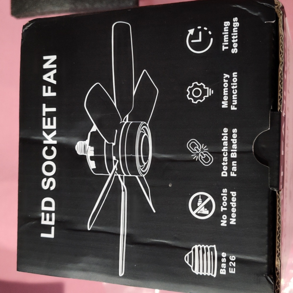 LED socket fan - Picture 4 of 5